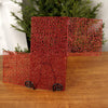 8x8x8Inch Red Mesh Box - Christmas Place