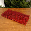 8x8x8Inch Red Mesh Box - Christmas Place