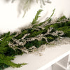 Glitter Mini Boxwood Spray - Christmas Place