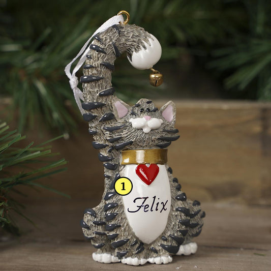 Grey Cat - Christmas Place