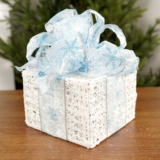 4x6x6Inch White Mesh Box - Christmas Place