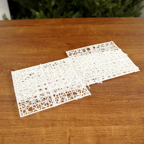 4x6x6Inch White Mesh Box - Christmas Place
