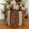 White Natural Wire Mesh Box - Christmas Place