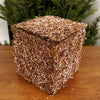 White Natural Wire Mesh Box - Christmas Place