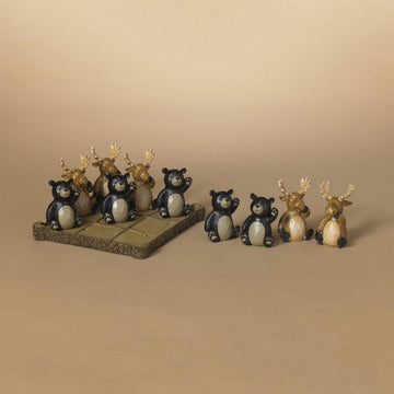 Holiday Tic Tac Toe Set