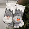 18Inch Santa Snowman Stocking - Christmas Place