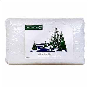 Village Ice Crystal Blanket of Snow