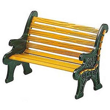 Wrought Iron Park Bench