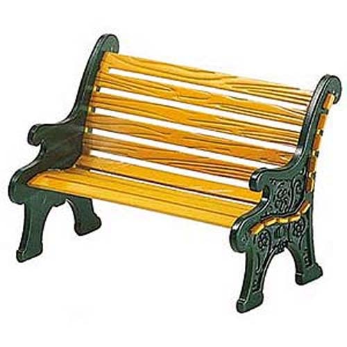 Wrought Iron Park Bench