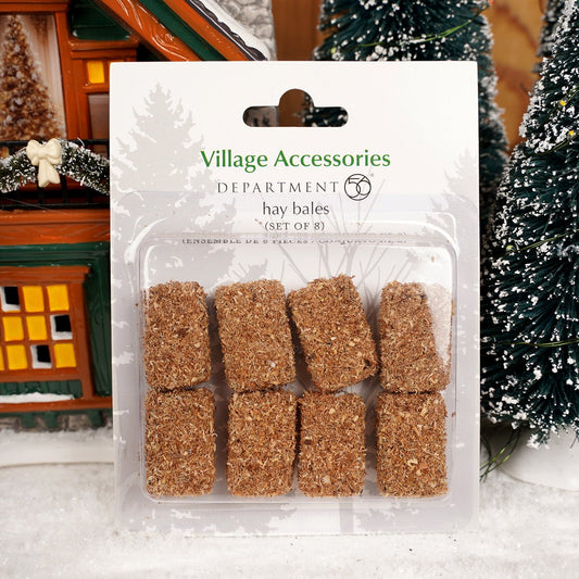 Hay Bales x8 - Christmas Place