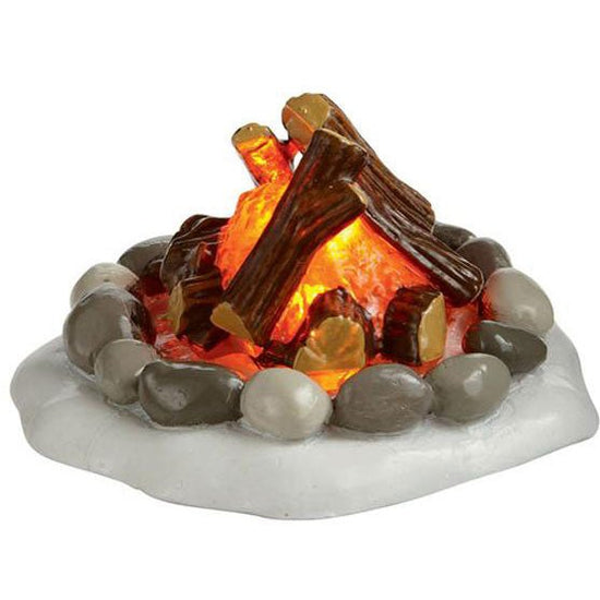Lighted Fire Pit - Christmas Place