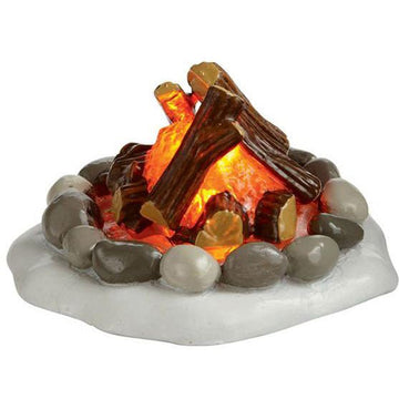 Lighted Fire Pit - Christmas Place