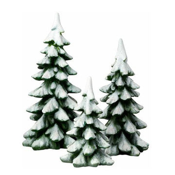 Winter Pine Set of 3 - Christmas Place