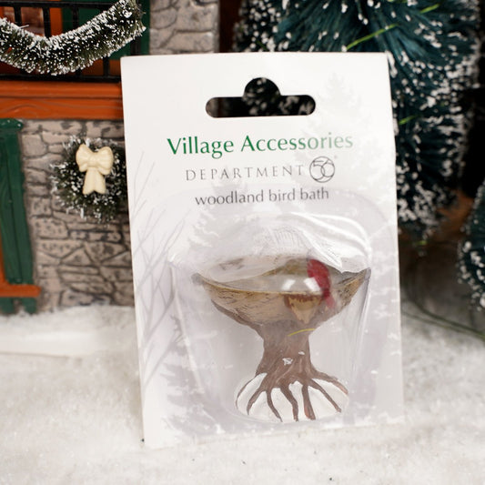 Woodland Bird Bath - Christmas Place