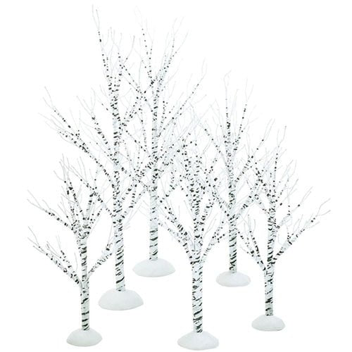 Winter Branch Trees Set of 6 - Christmas Place