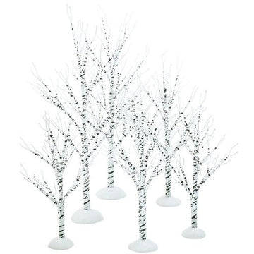 Winter Branch Trees Set of 6 - Christmas Place
