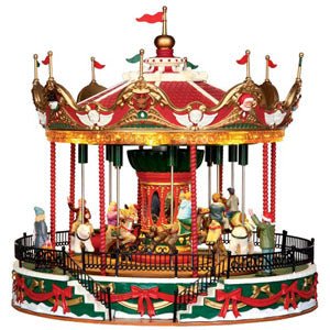Santa Carousel - Christmas Place