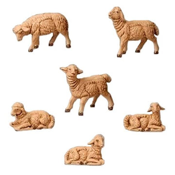 3.5 inch Scale Sheep Set