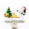 Snoopy Camp Fire Flicker Night Light - Christmas Place