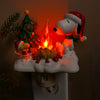 Snoopy Camp Fire Flicker Night Light - Christmas Place