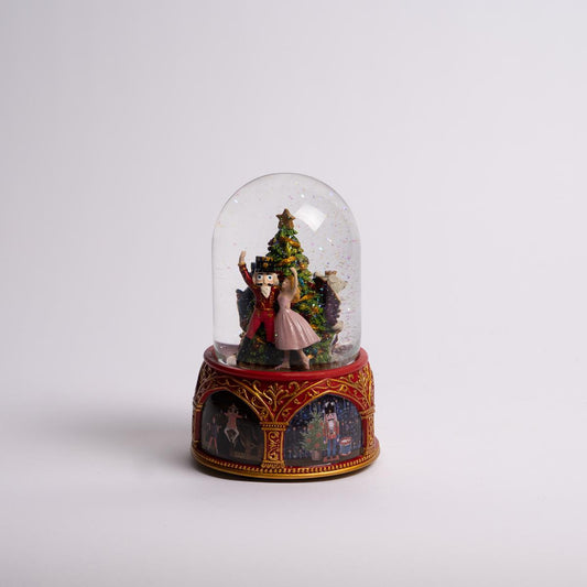 Nutcracker Ballet Musical Glitter Dome