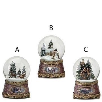 Burgundy Vintage Water Ball