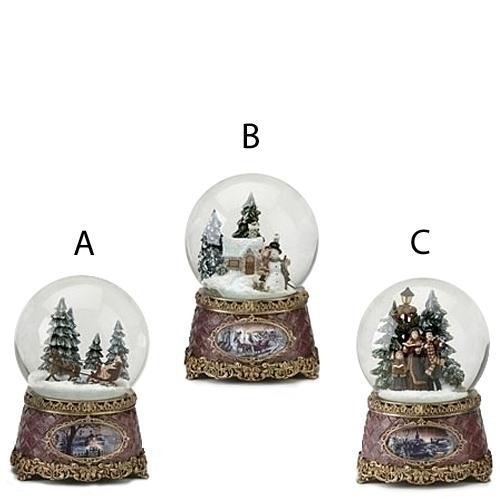 Burgundy Vintage Water Ball