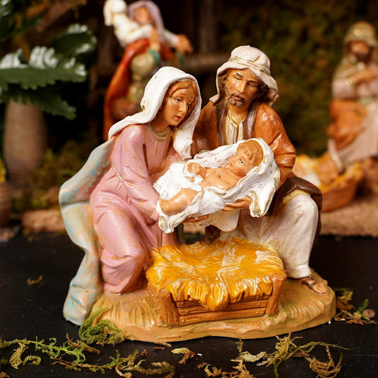 5 inch Scale Life of Christ - Birth of Jesus - Christmas Place