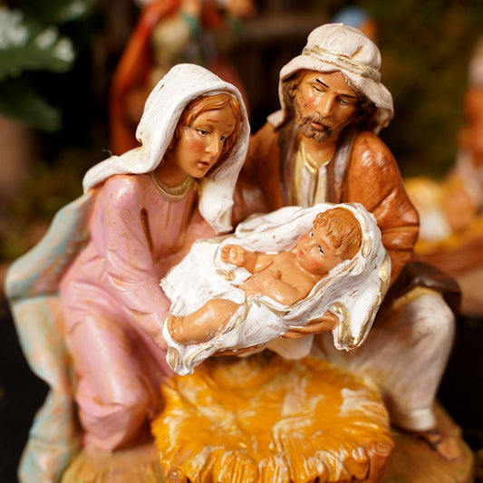 5 inch Scale Life of Christ - Birth of Jesus - Christmas Place