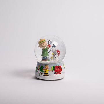 Charlie Brown Snow Globe