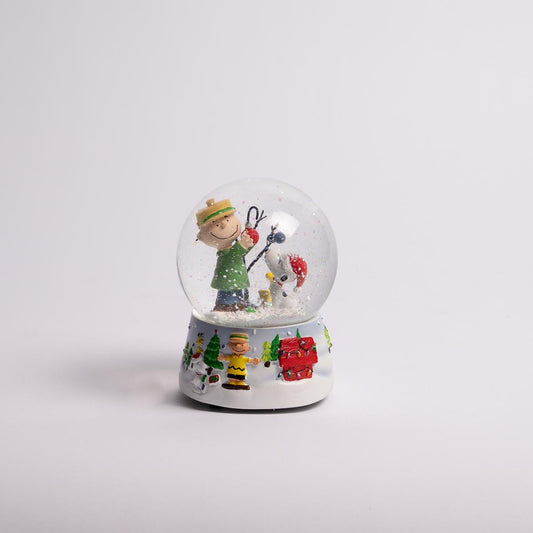 Charlie Brown Snow Globe