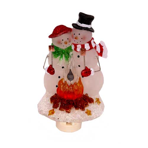 Snowman Smores Night Light