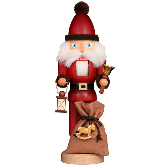 Santa With Bell Nutcracker