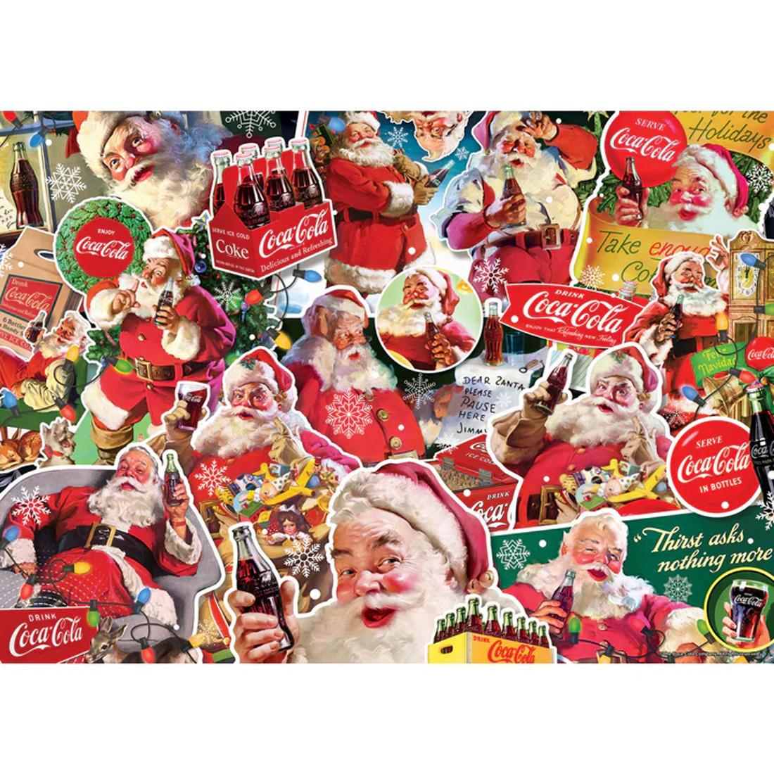 Coca Cola Holiday 500 Piece - Christmas Place