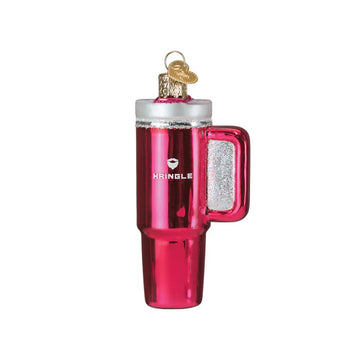 Pink Kringle Cup Ornament
