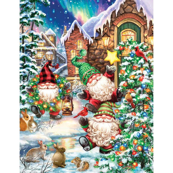 Gnome Village 500 Piece Puzzle - Christmas Place