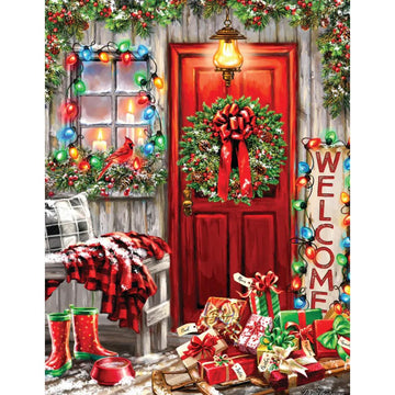 Home For The Holidays 500 Piece Puzzle