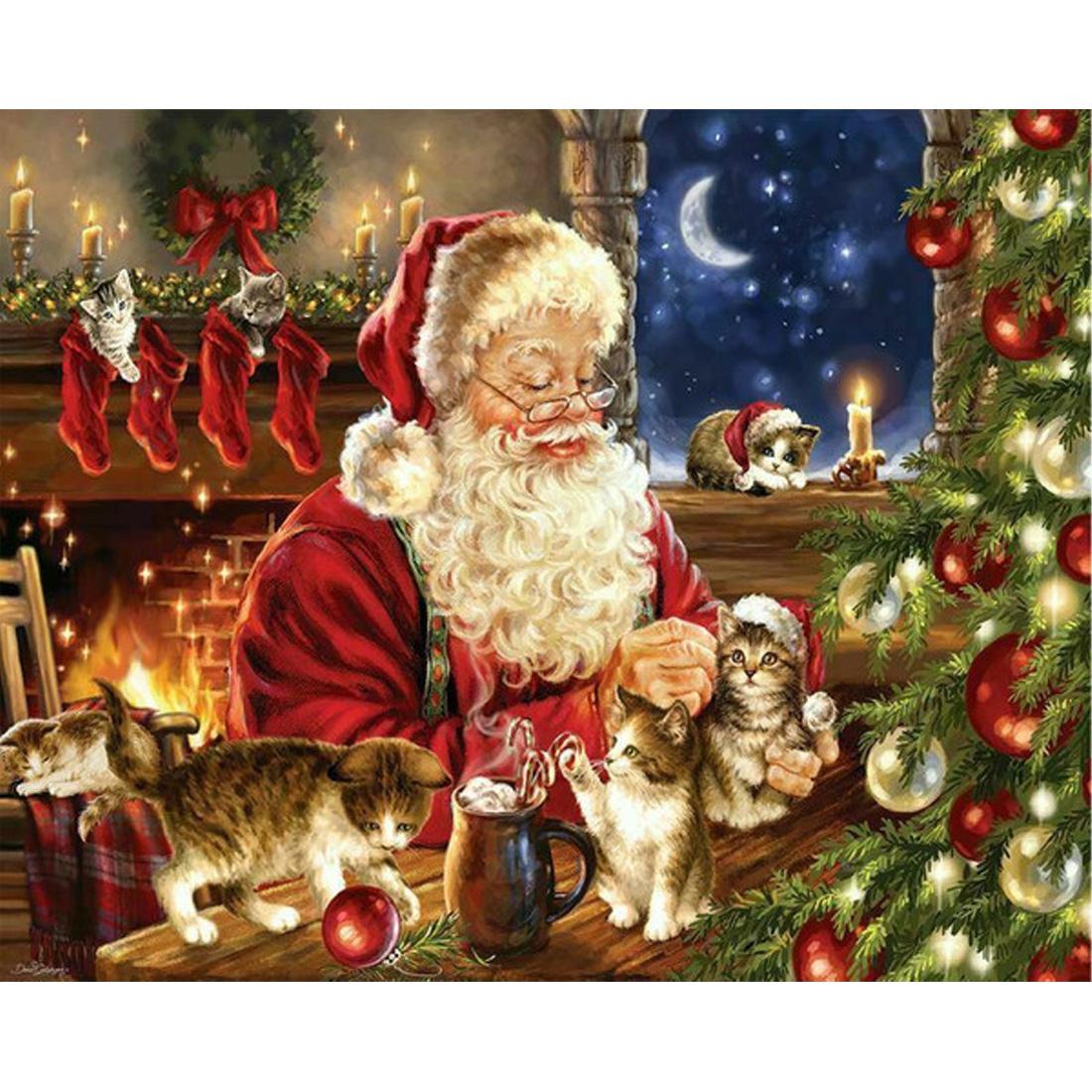 Christmas Kittens 1000 Piece Puzzle - Christmas Place