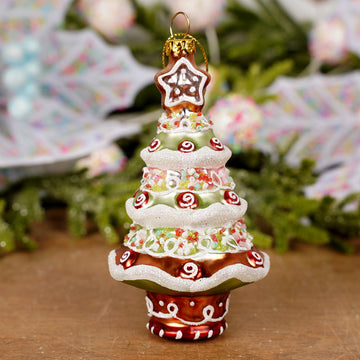 Glass Candy Tree Ornament