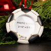 3.5IN SOCCER BASEBALL PHOTO FRAME ORN/2