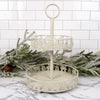 Iron House Tree Bilevel Displayer Christmas Place