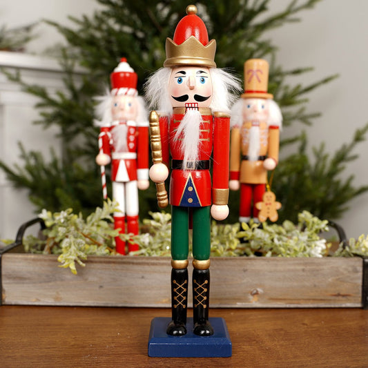 12in Red Nutcracker - Christmas Place