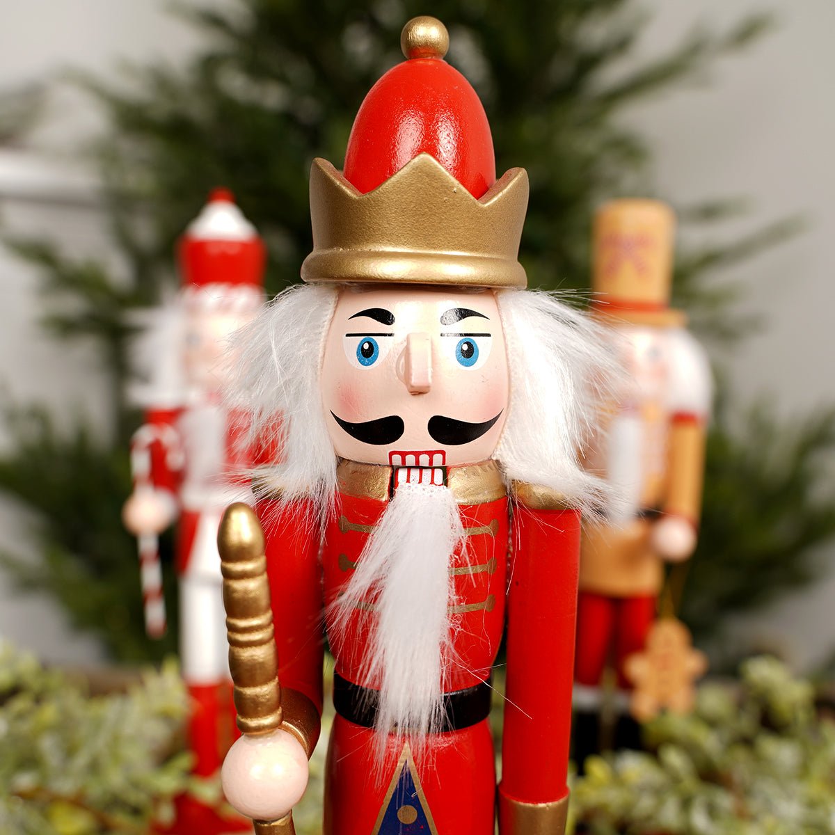 12in Red Nutcracker - Christmas Place