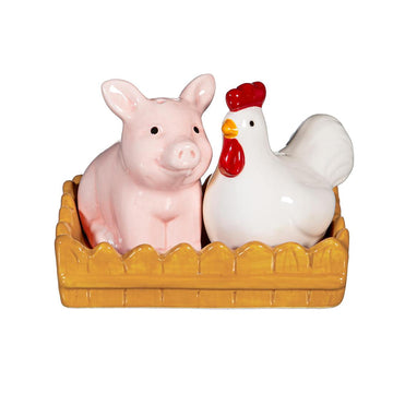 Farm Animal Salt Pepper Set