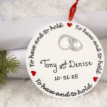 To Have And To Hold Ornament