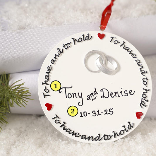 To Have And To Hold Ornament
