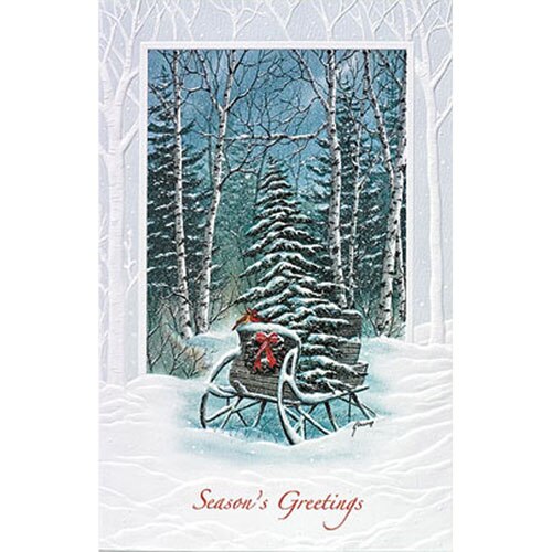 Sleigh Bell Ring Christmas Cards