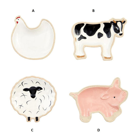 Farm Animal Tidbit Dishes
