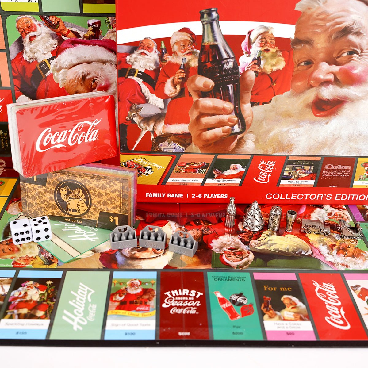 Coca Cola Holiday Coca ColaOpoly Game – Christmas Place