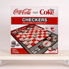 Coca Cola Collectible Checkers Set - Christmas Place